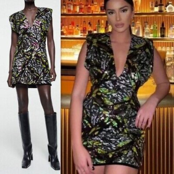 Zara mini sequin dress XS - Picture 7 of 7